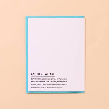 Reel Good (Trout) Letterpress Card