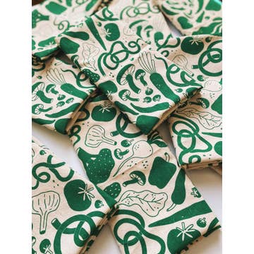 Veggie Tea towel