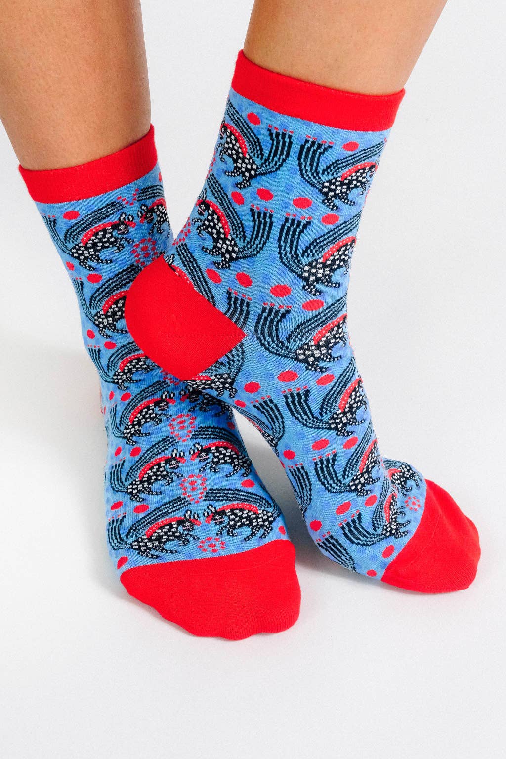 Horses Ankle Knit Sock