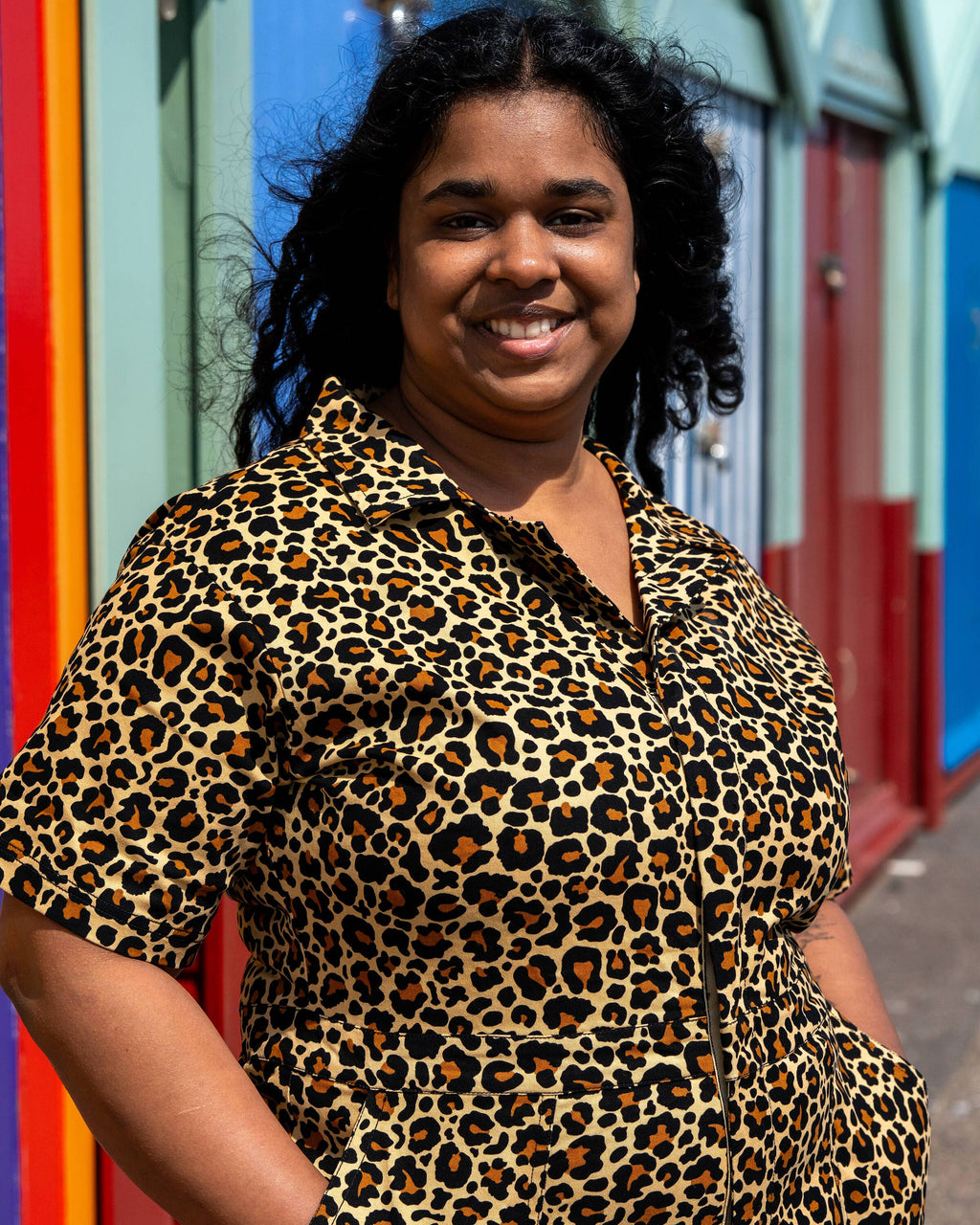 Classic Leopard Playsuit