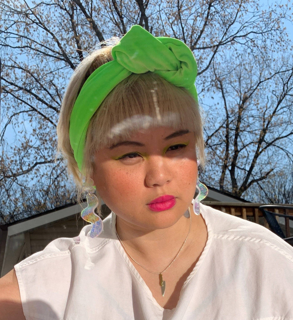 Lisa in Lime Headband
