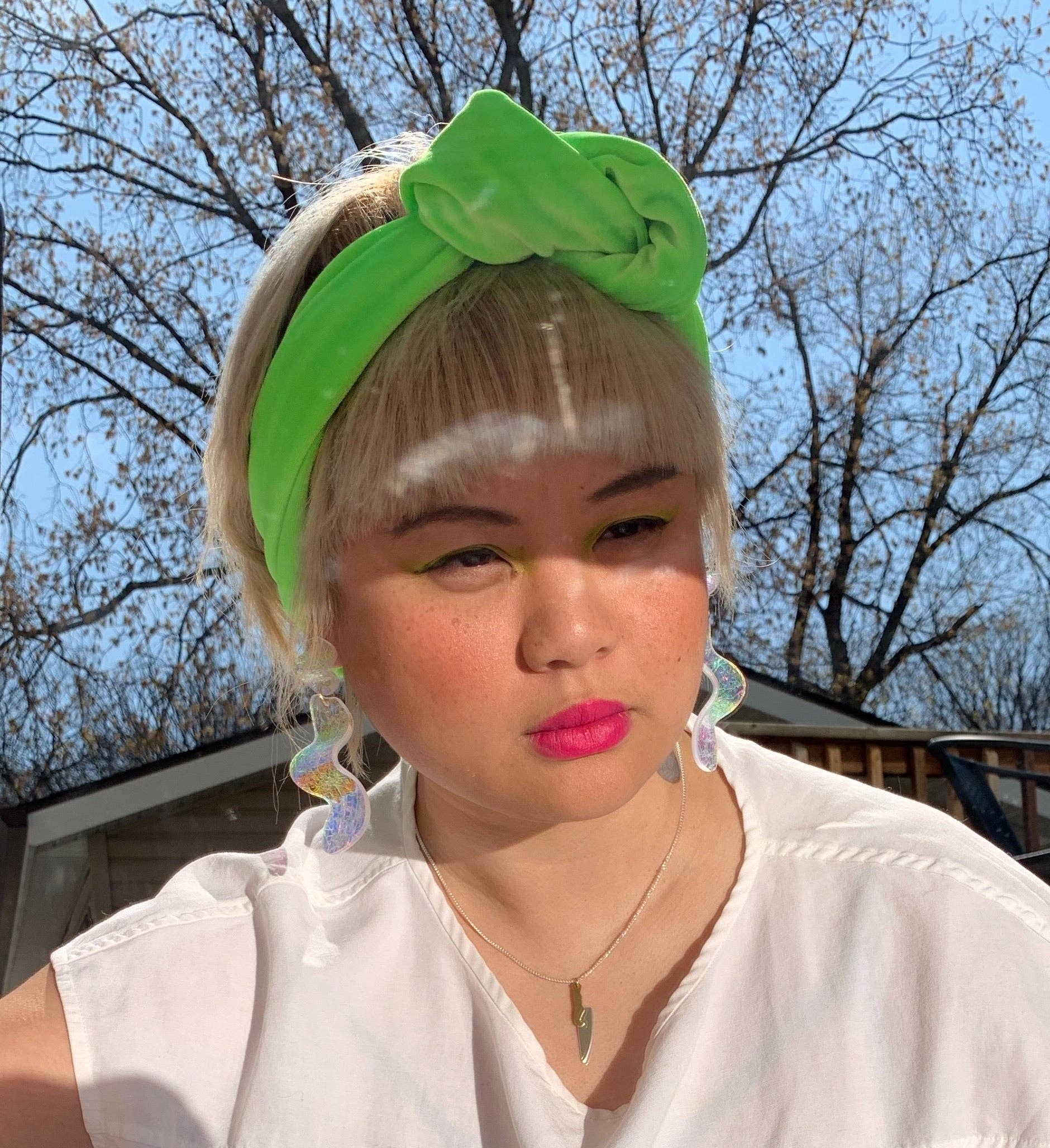 Lisa in Lime Headband