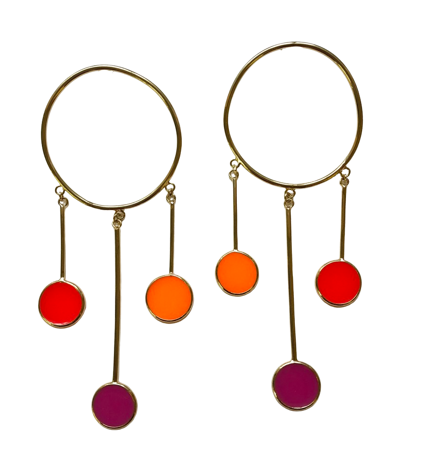Calypso Triple Drops Earrings