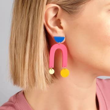 Collage Earrings