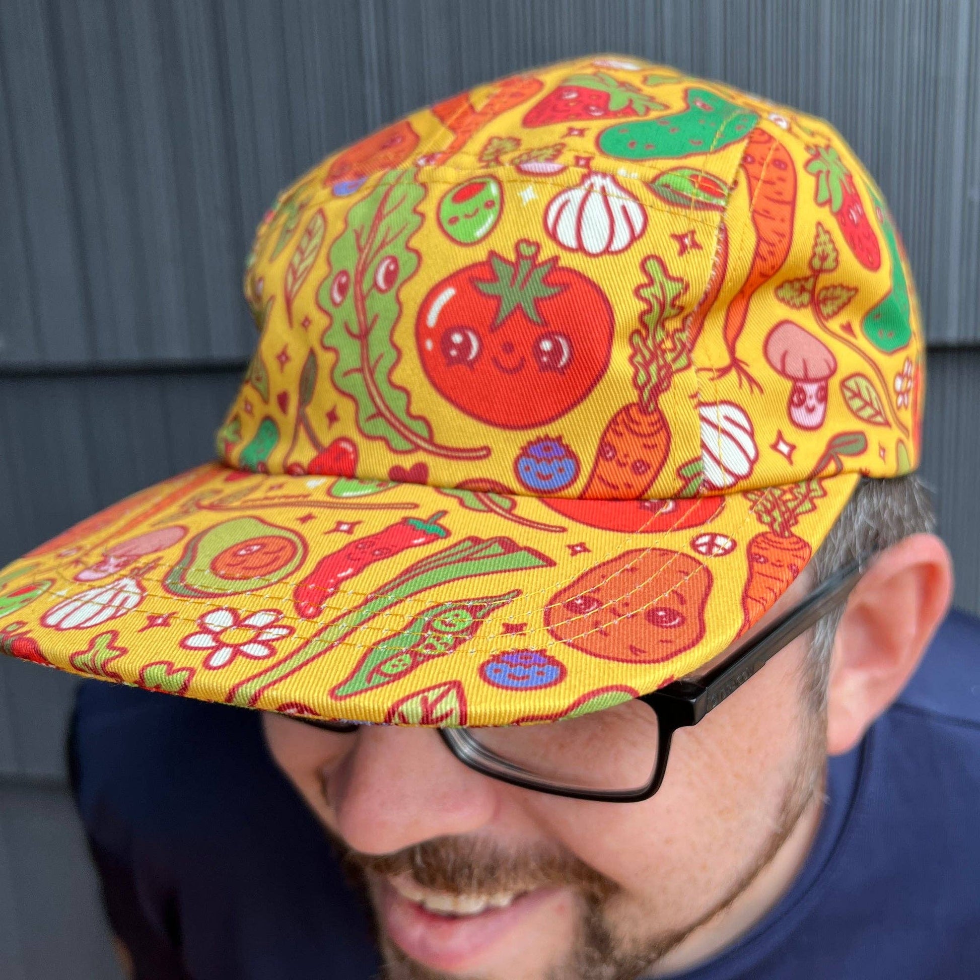Vegetable Friends 5-Panel Hat