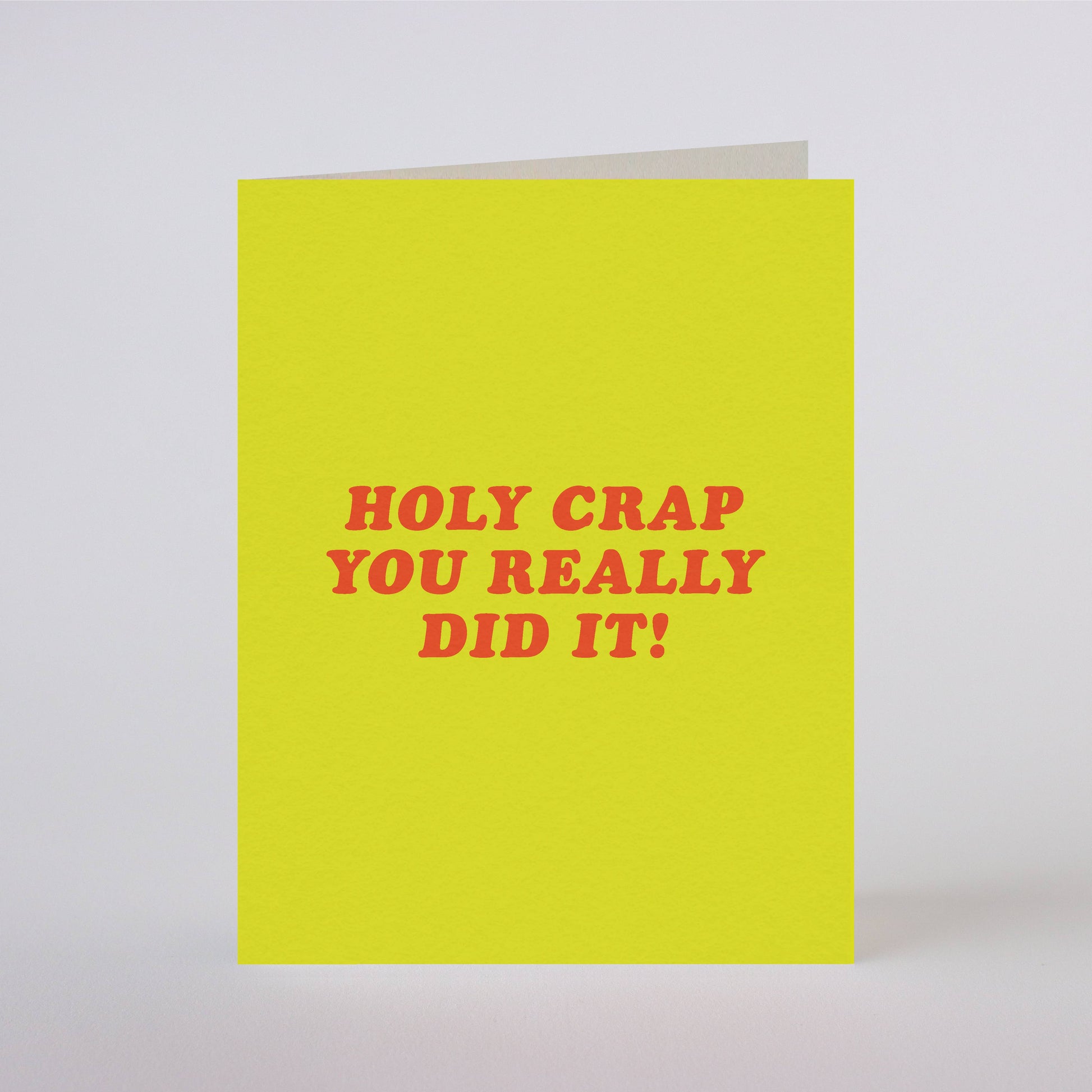 Holy Crap! Greeting Card
