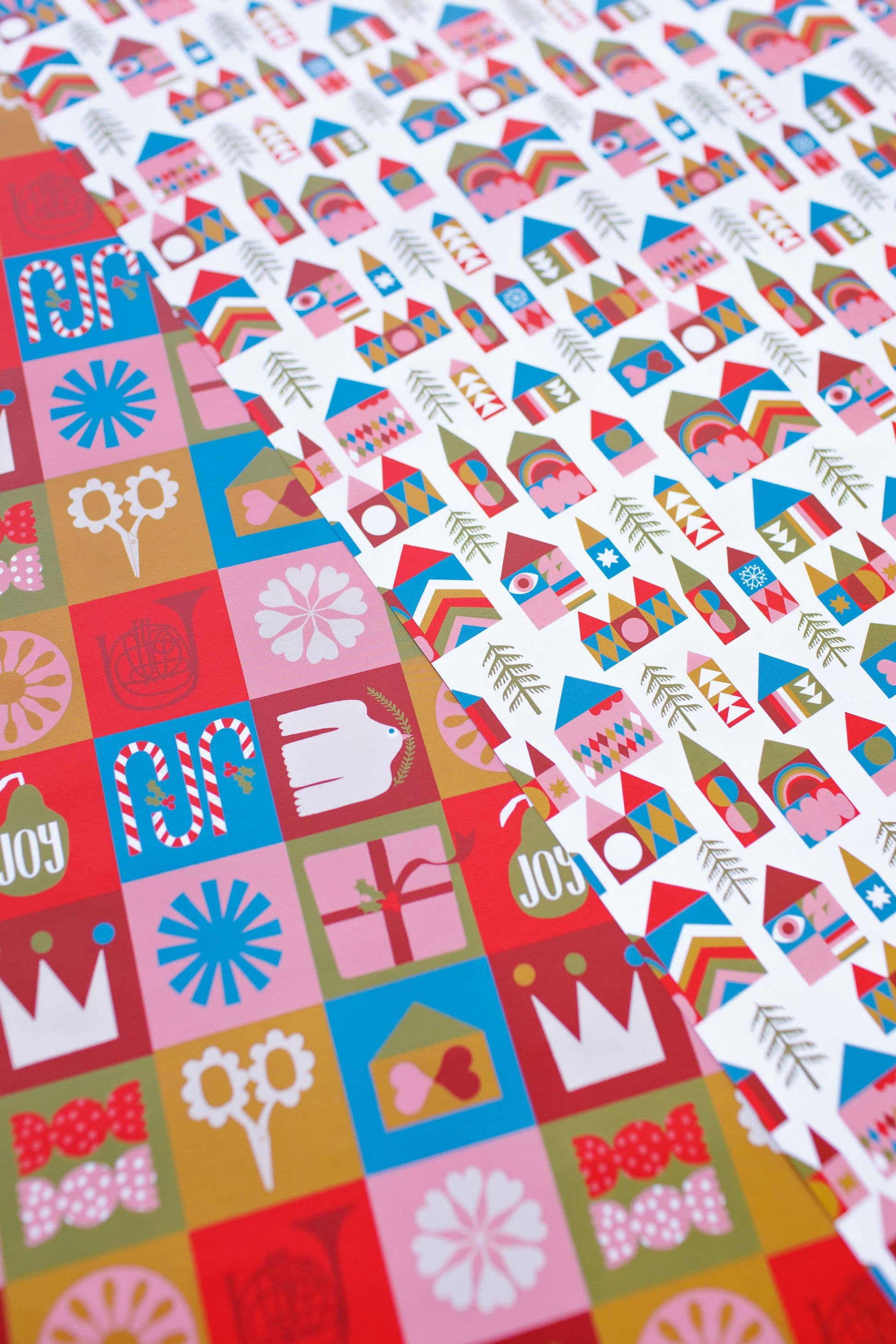 Holiday Treats Wrapping Paper Sheet