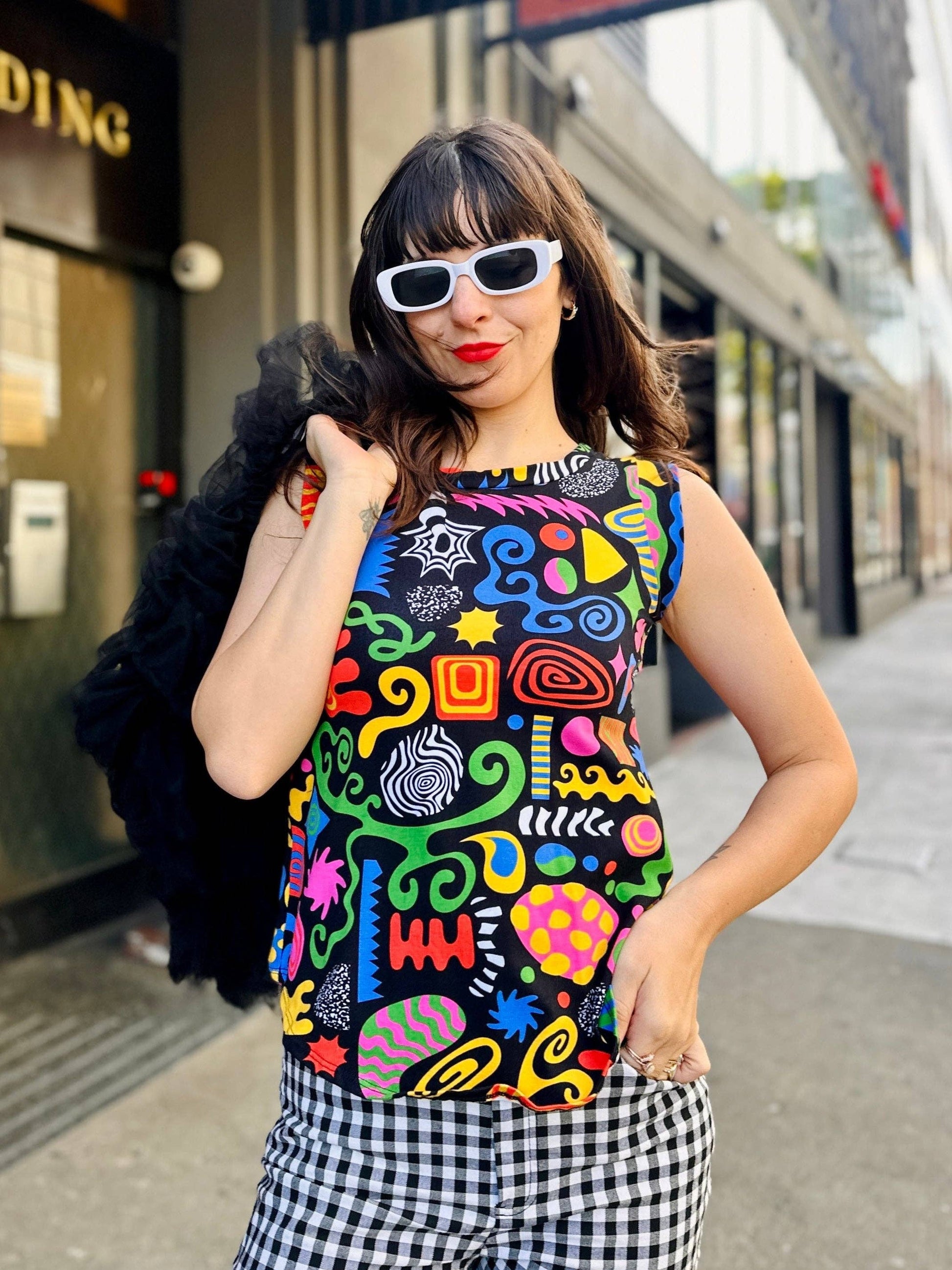 Party Mix Muscle Tee