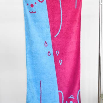 WET DOGS bath towel