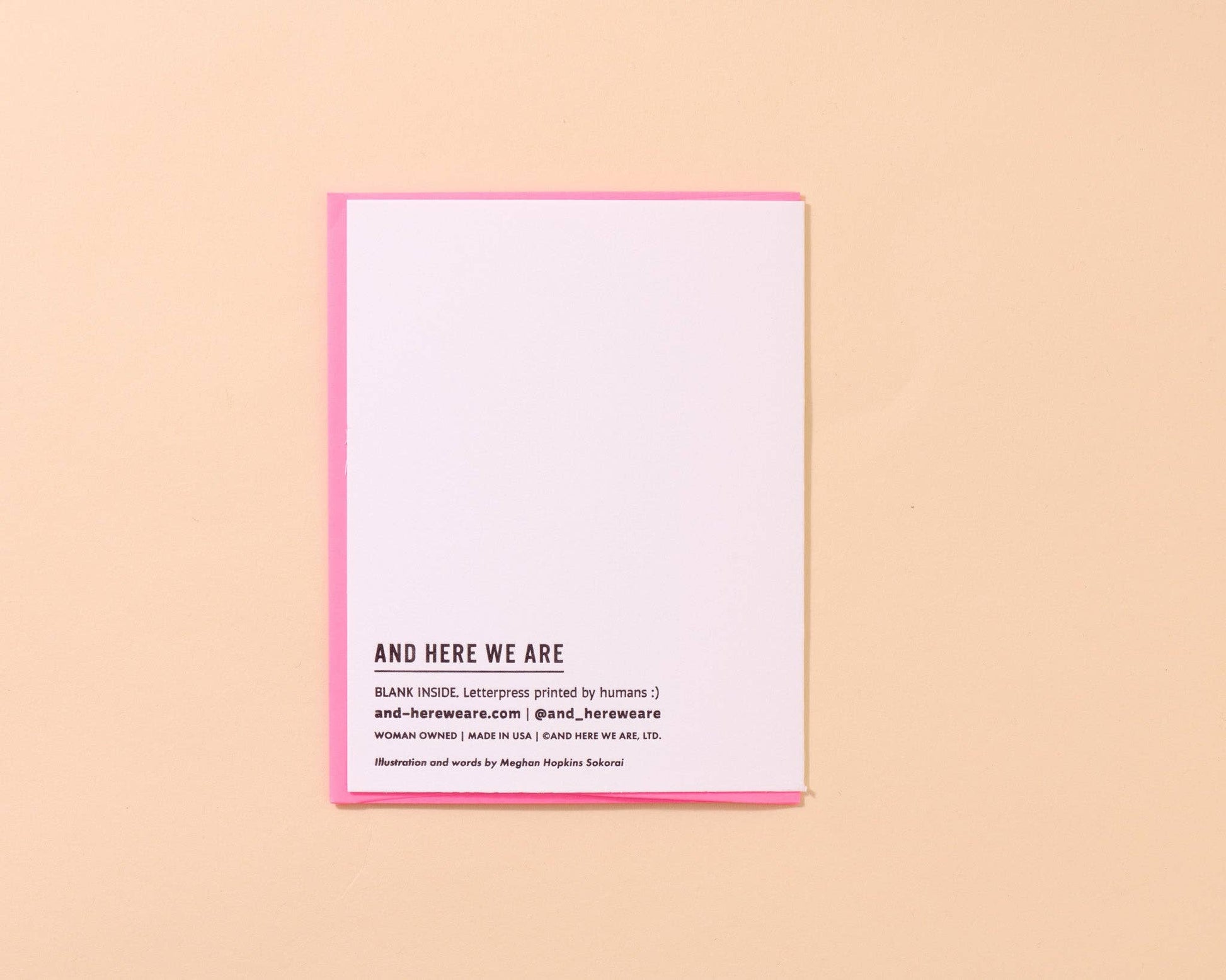 Best Hugger/Mom/Friend Letterpress Mother's Day Card