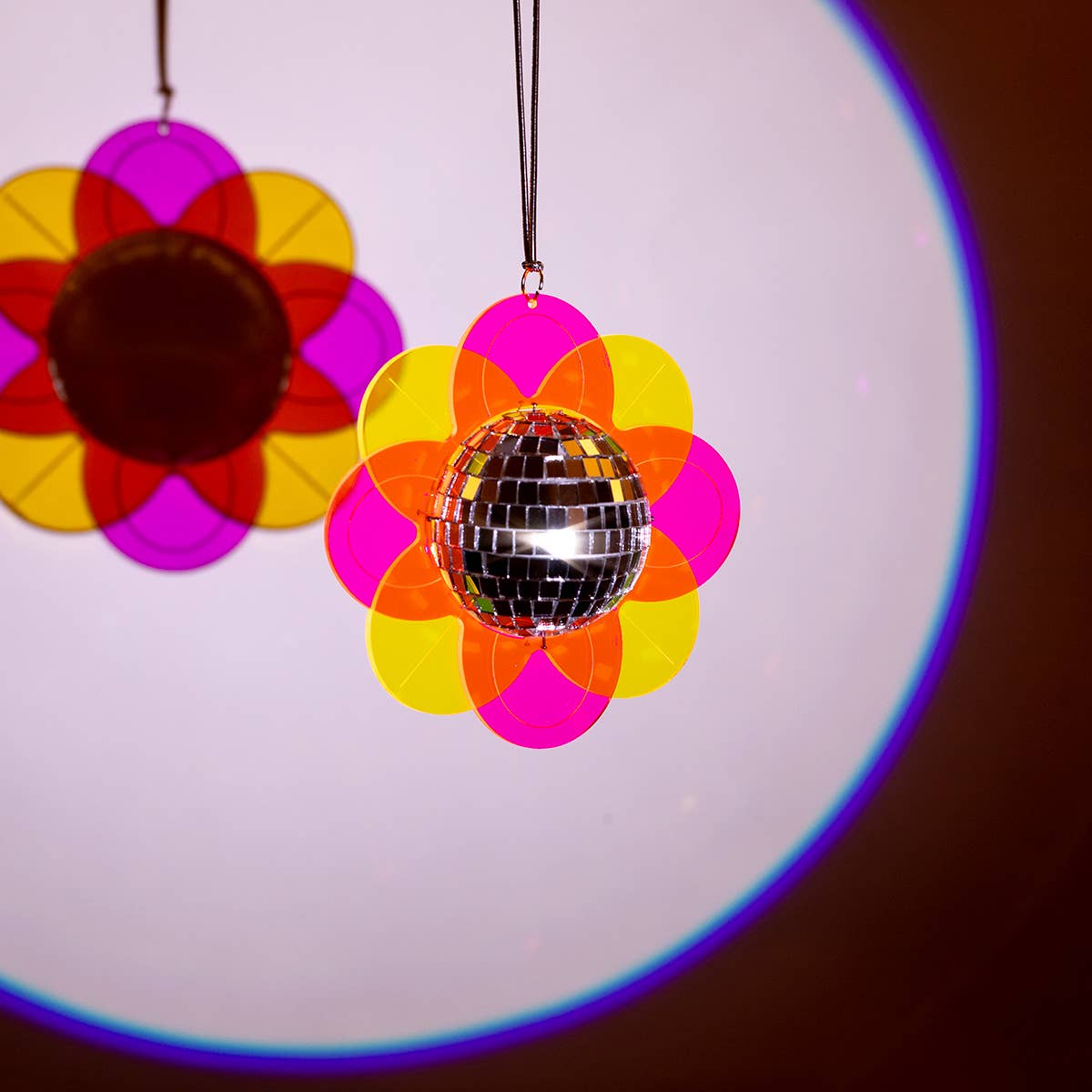 Mini Disco Double Daisy Suncatcher