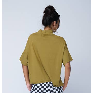 Mare Mock Neck Top