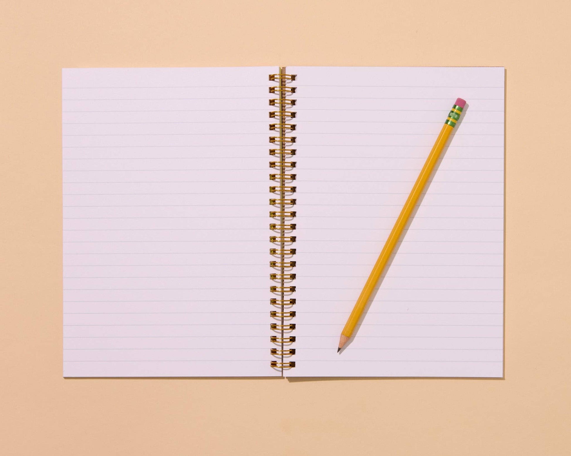 Hot Dog Pattern Letterpress Spiral Notebook