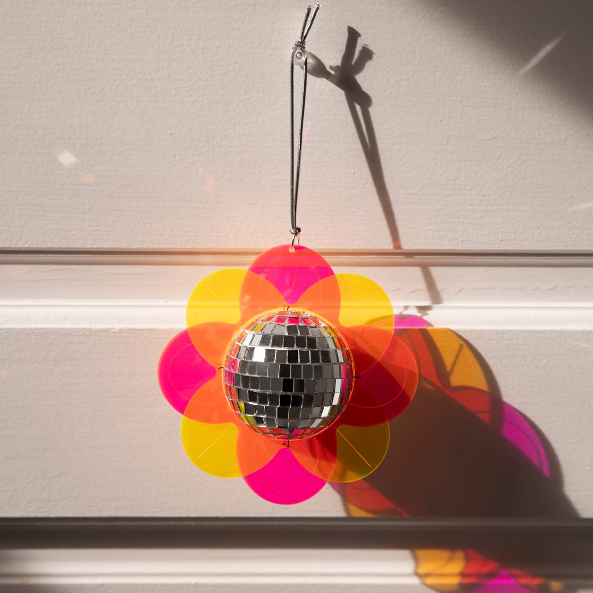 Mini Disco Double Daisy Suncatcher