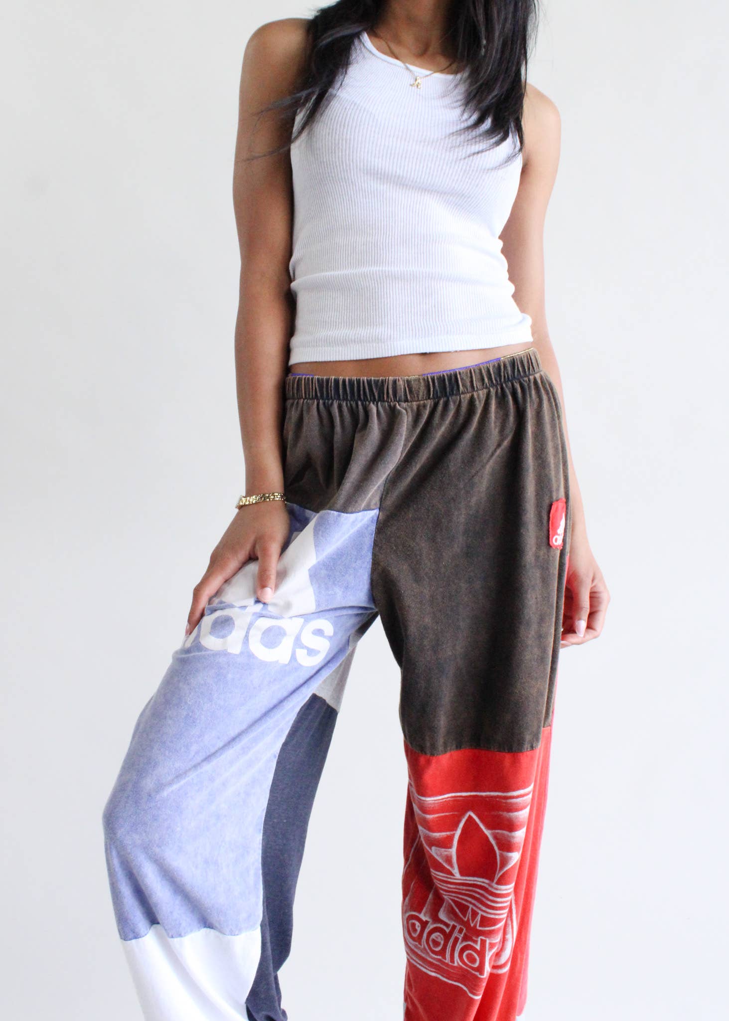 Vintage Tee Elastic Waist Pants