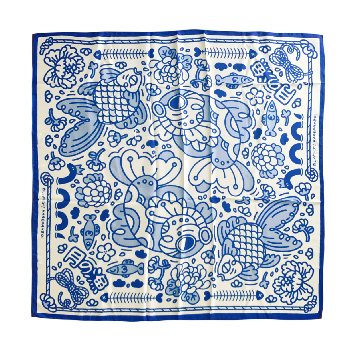 Koi Silk Bandana