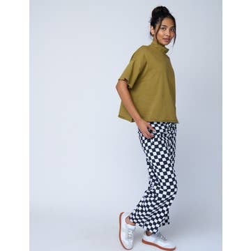Mare Mock Neck Top