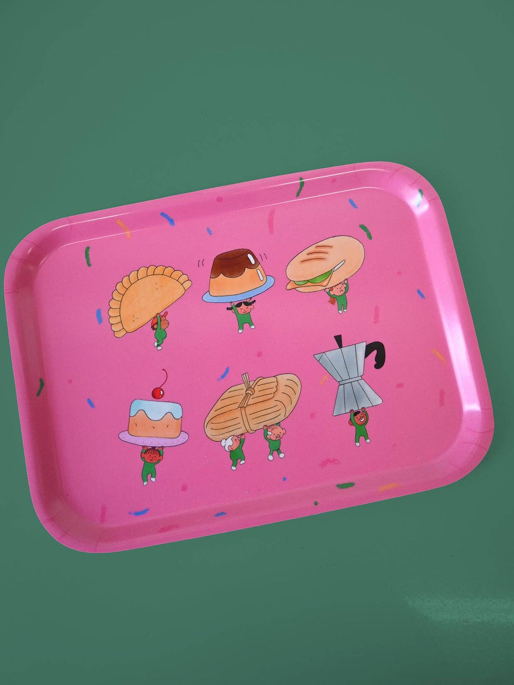 "Food on Parade" Catch-all tray