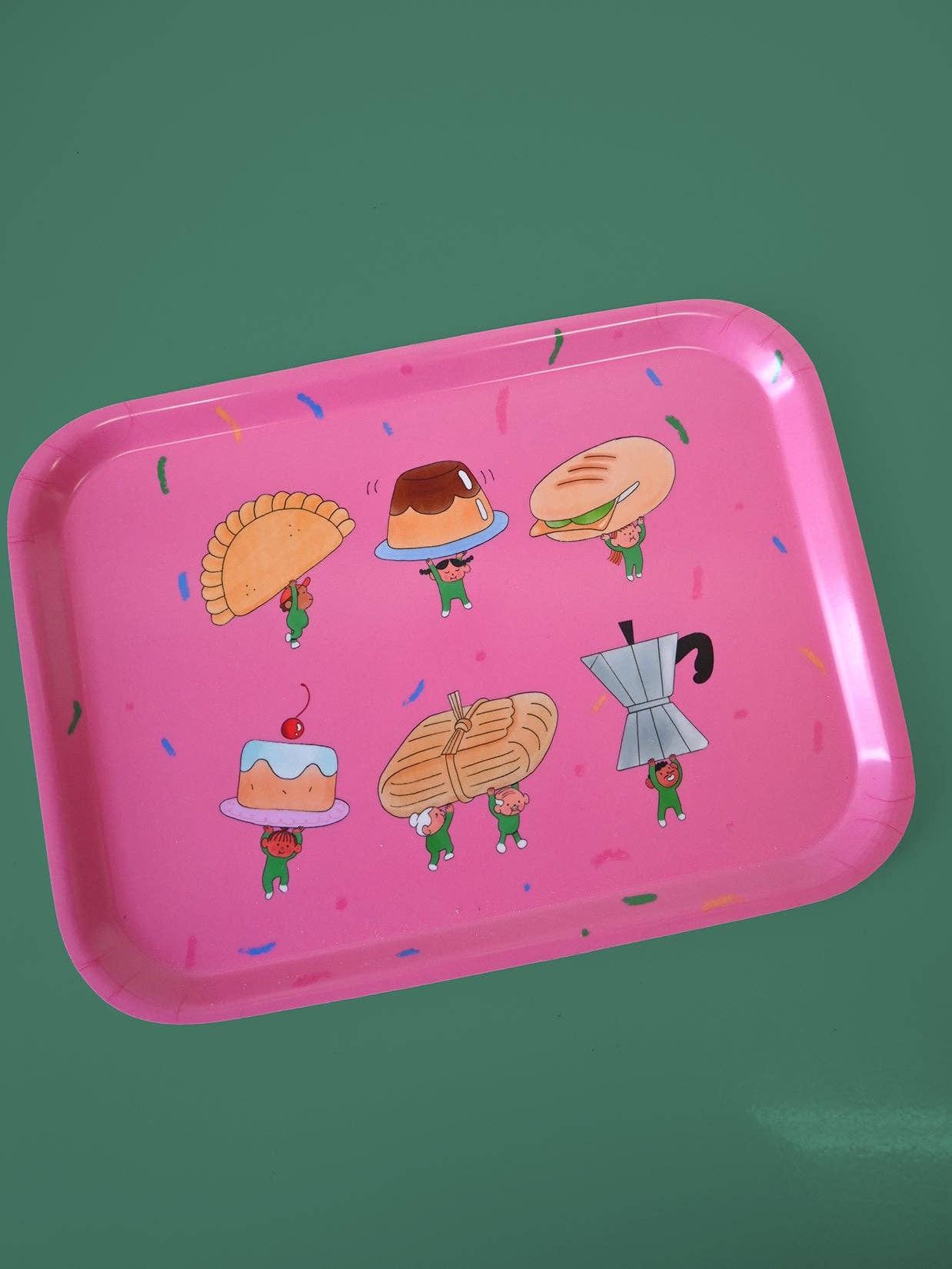 "Food on Parade" Catch-all tray