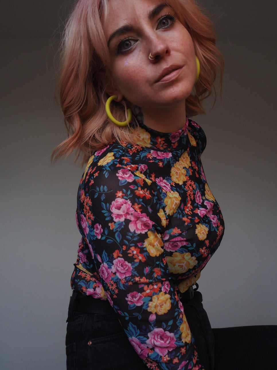 Hoop Large Earrings