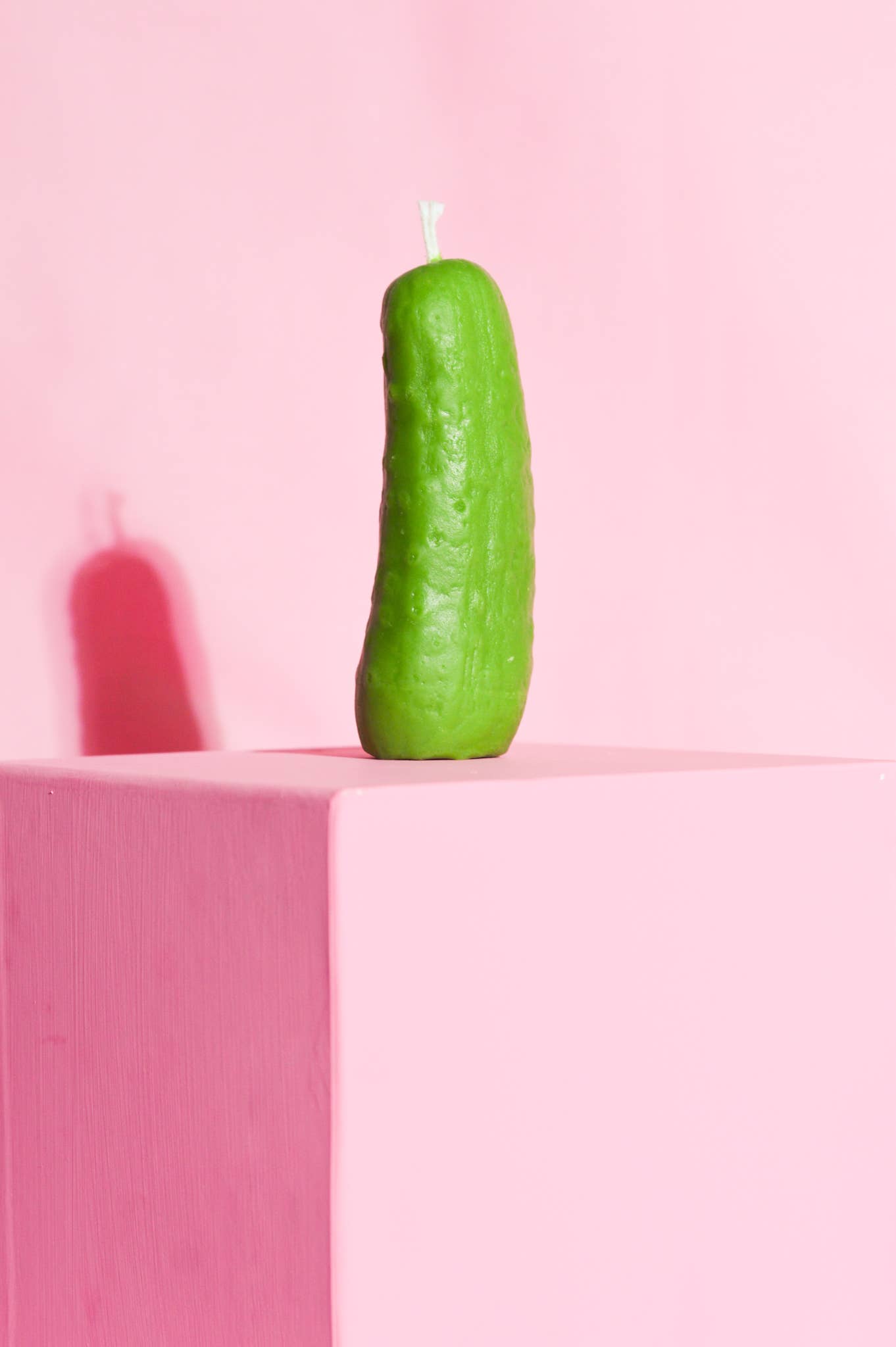 Pickle Pillar Candle