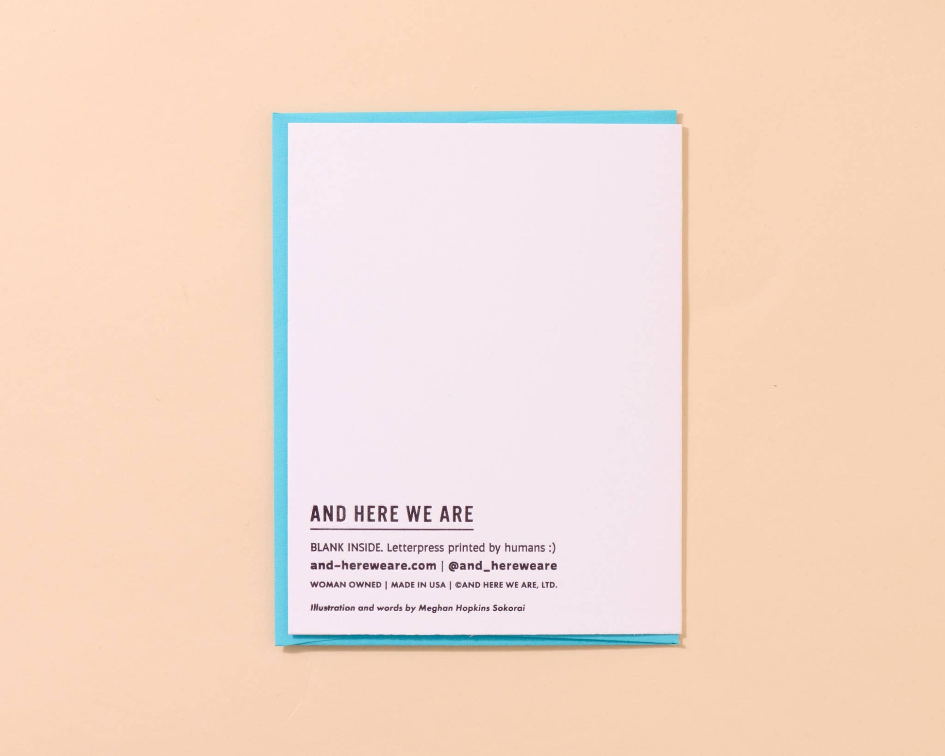 Possum Mom Letterpress Mother's Day Card