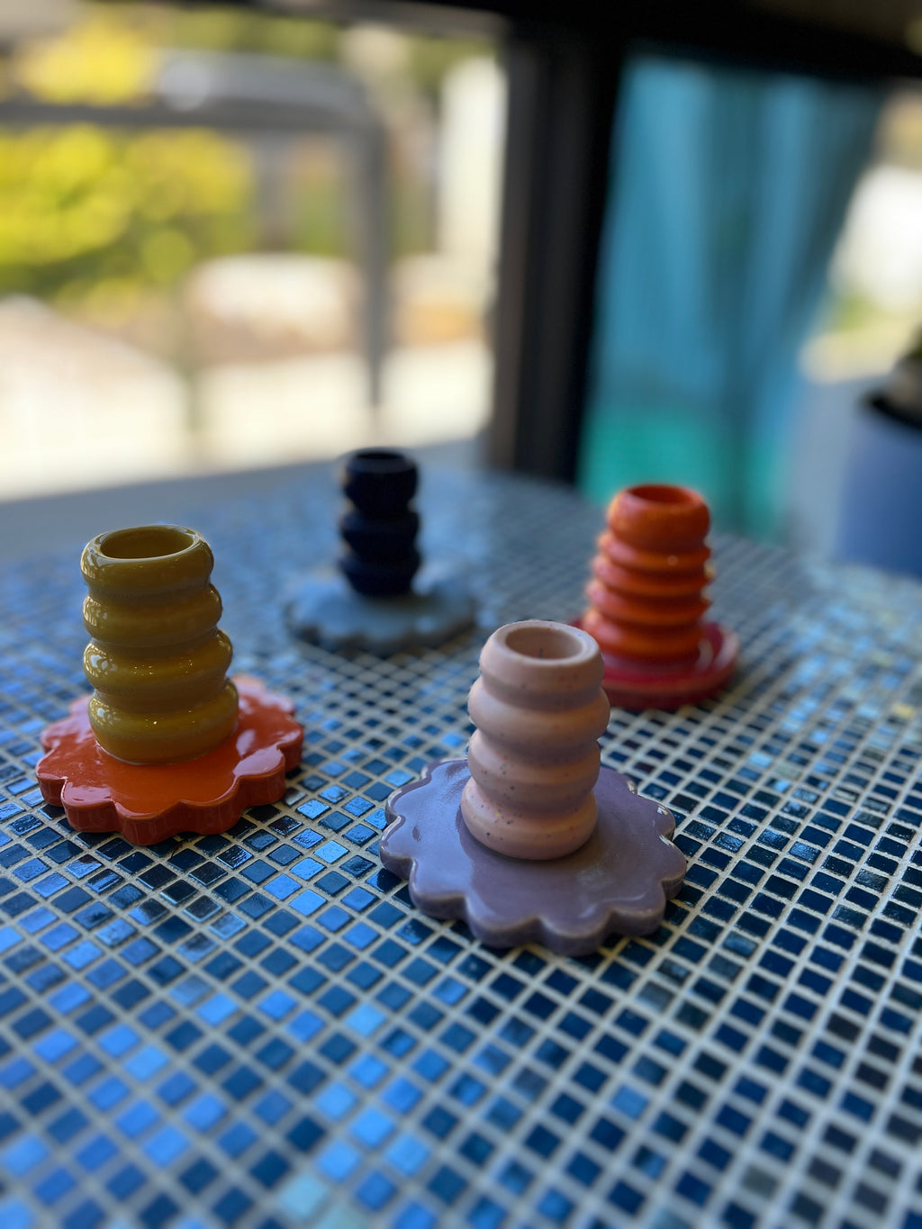 Accordion Candle Holder