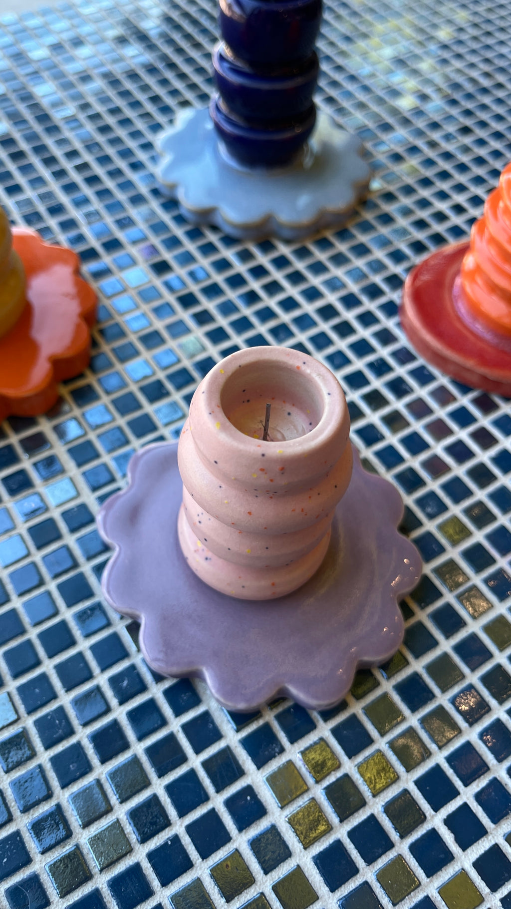 Accordion Candle Holder