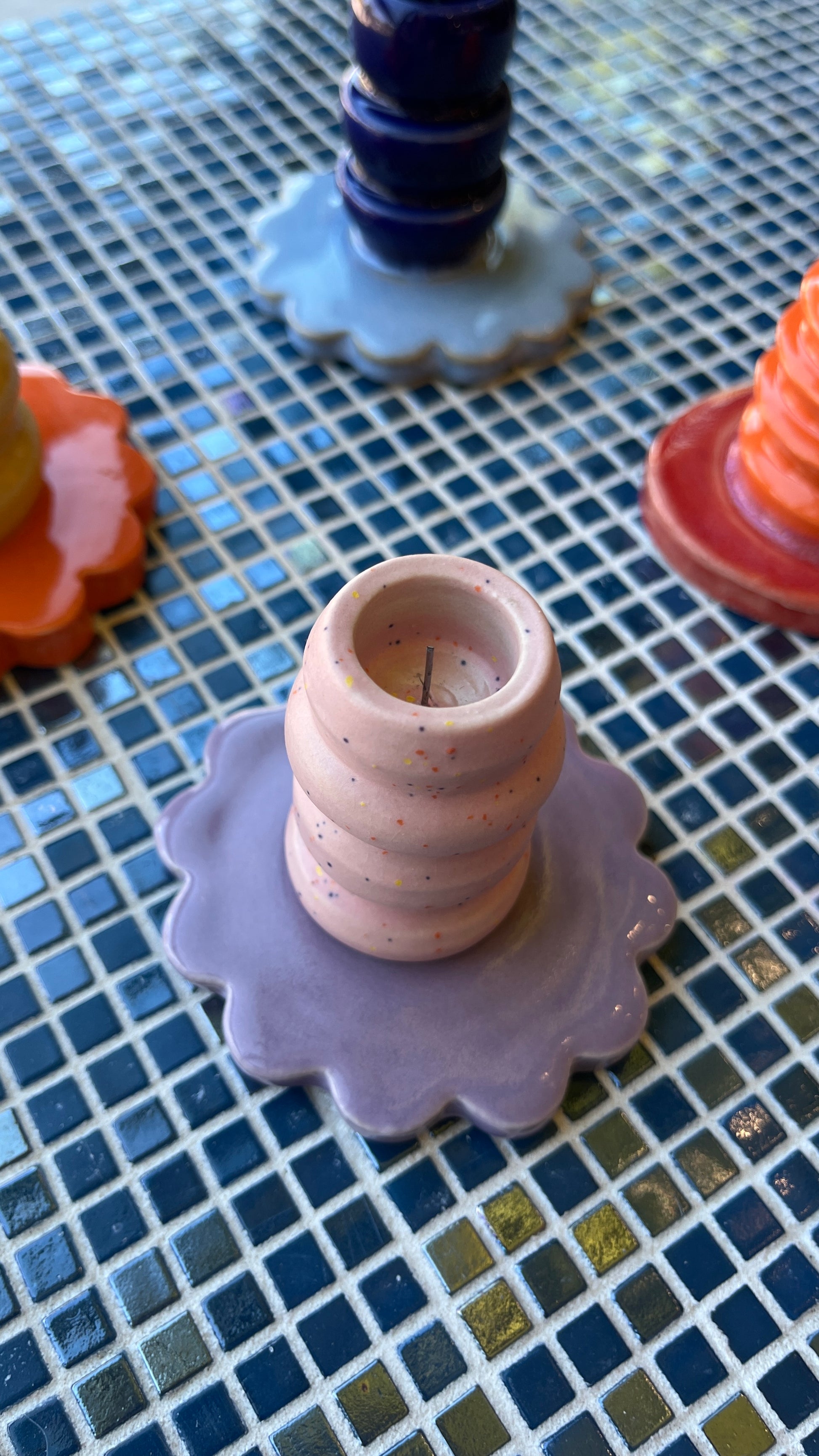 Accordion Candle Holder
