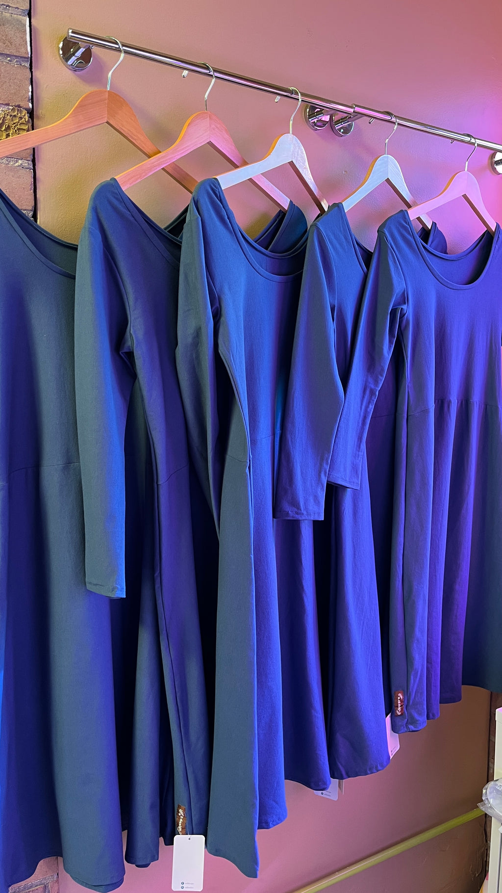 Long Sleeve Cotton Dress