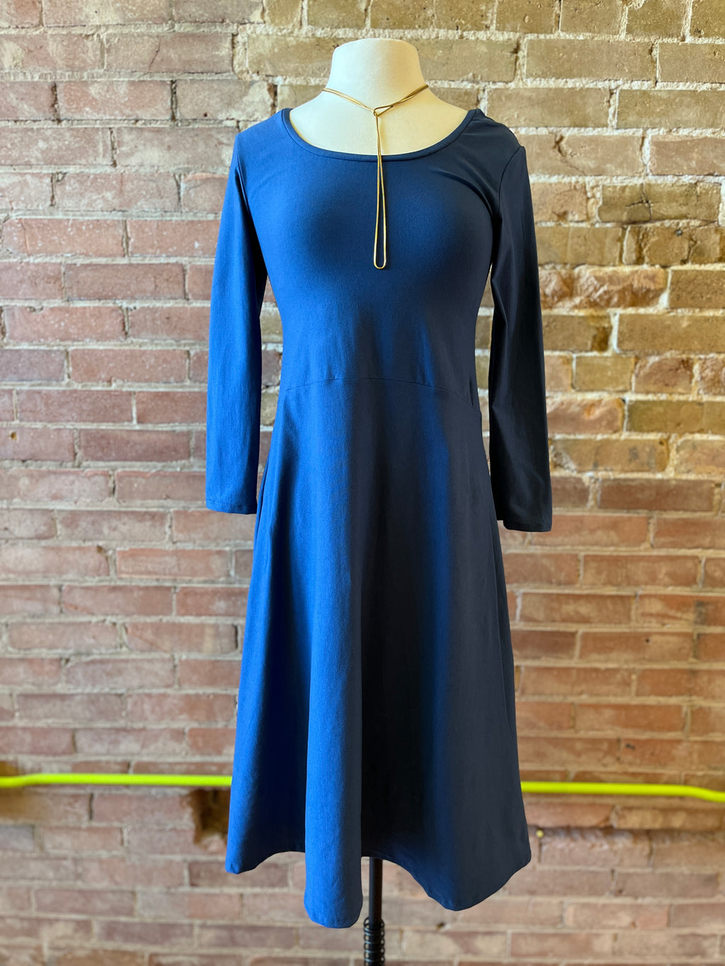 Long Sleeve Cotton Dress