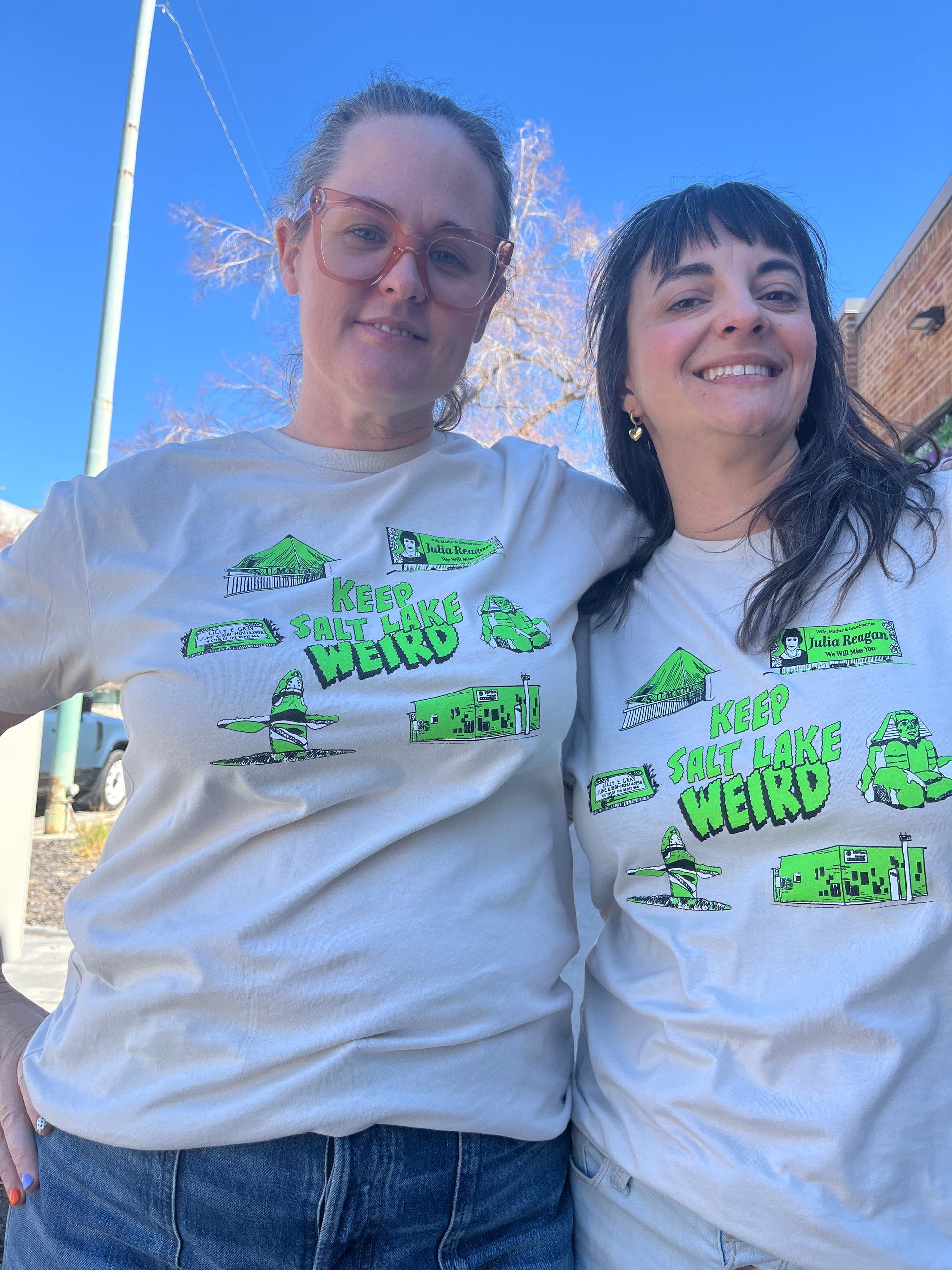 Keep Salt Lake Weird Tee - Tan