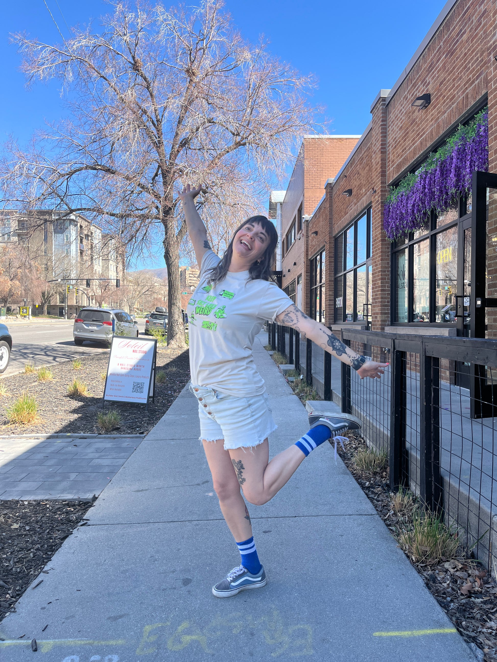 Keep Salt Lake Weird Tee - Tan