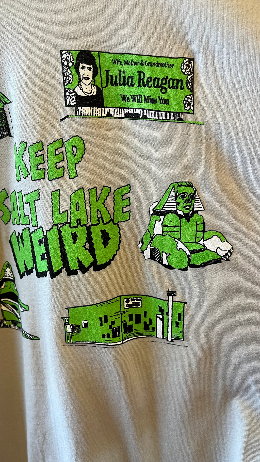 Keep Salt Lake Weird Tee - Tan
