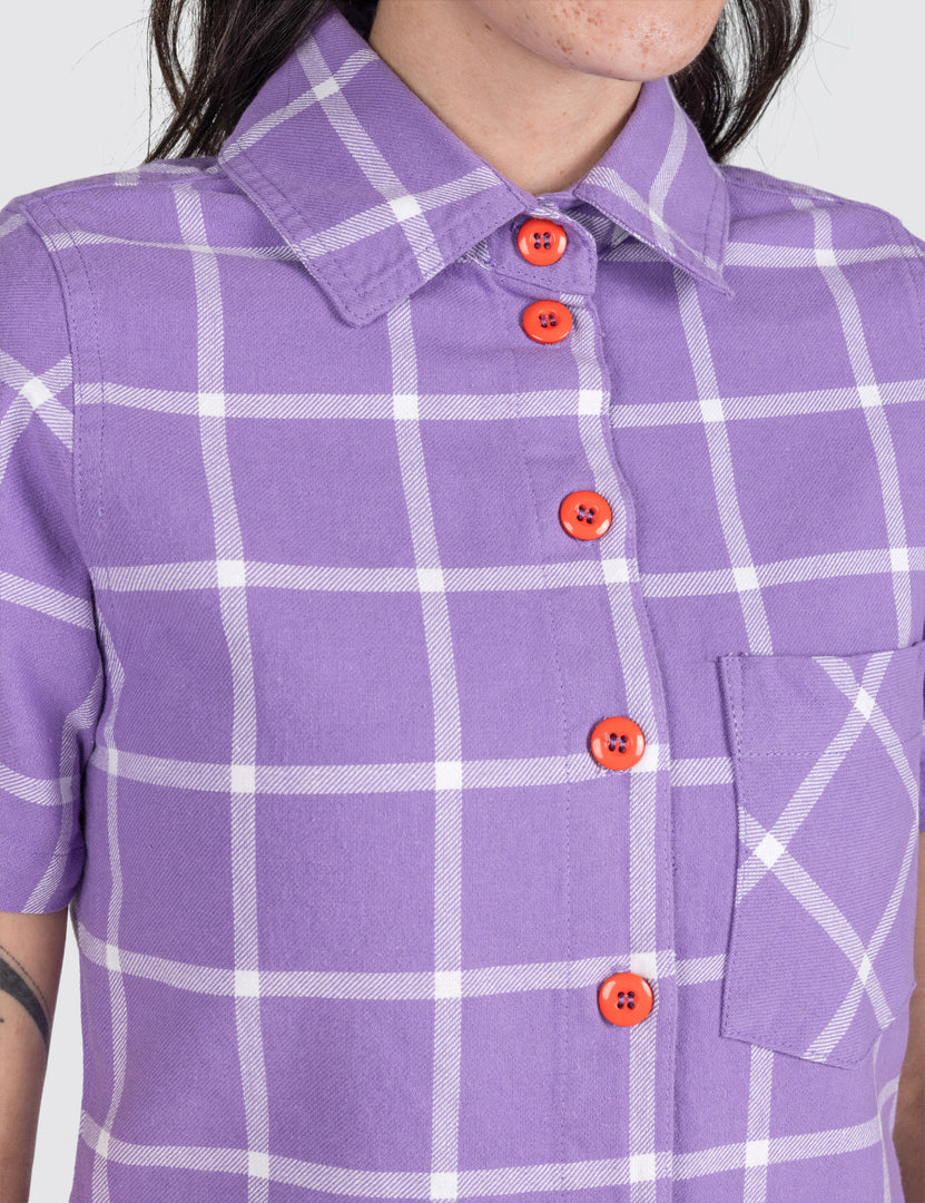 Majesty Grid Diner Dress