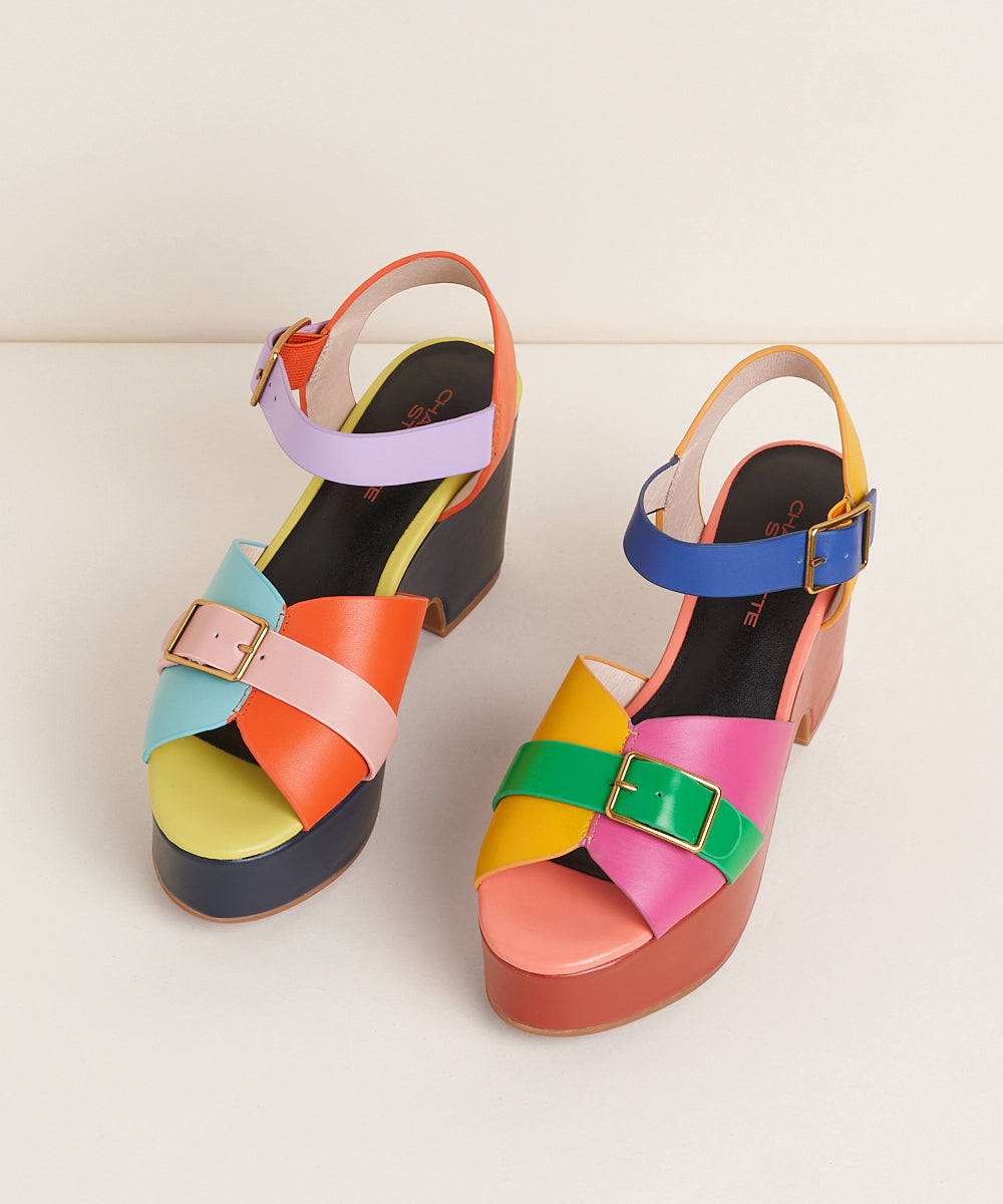 Raf Chunky Platform Sandal