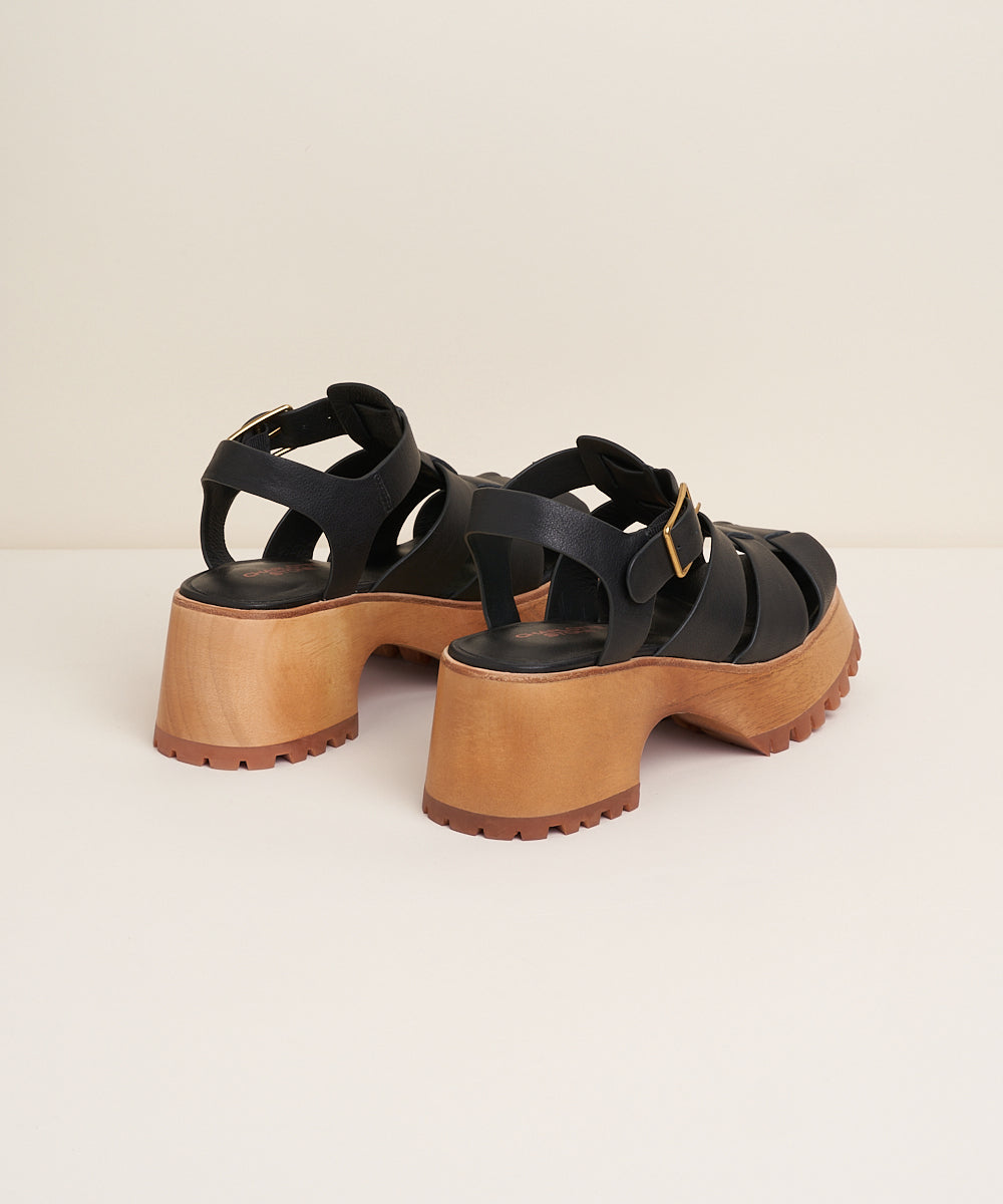 Roddy Fisherman Clog -Black