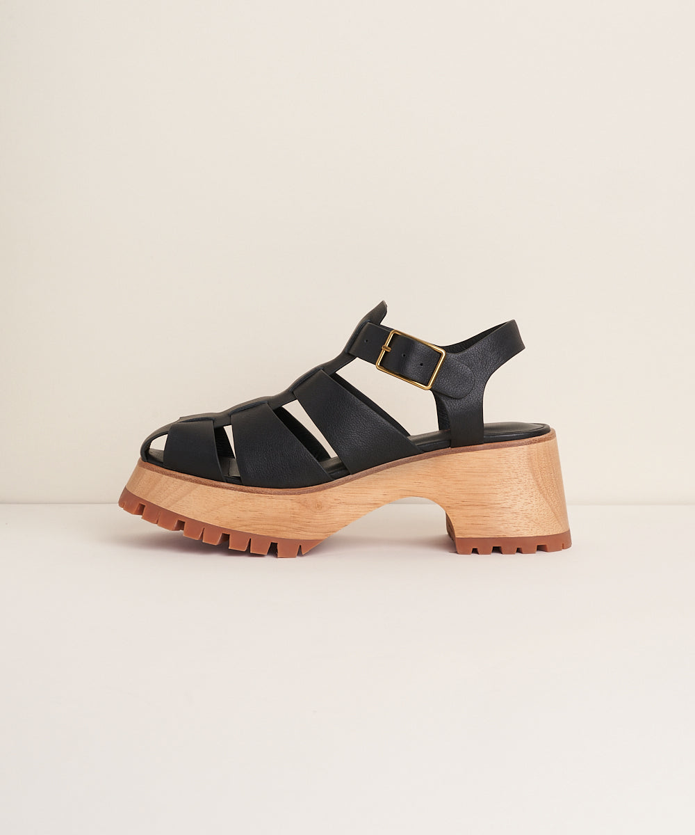 Roddy Fisherman Clog -Black