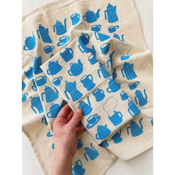 Tea and Coffee Tea towel