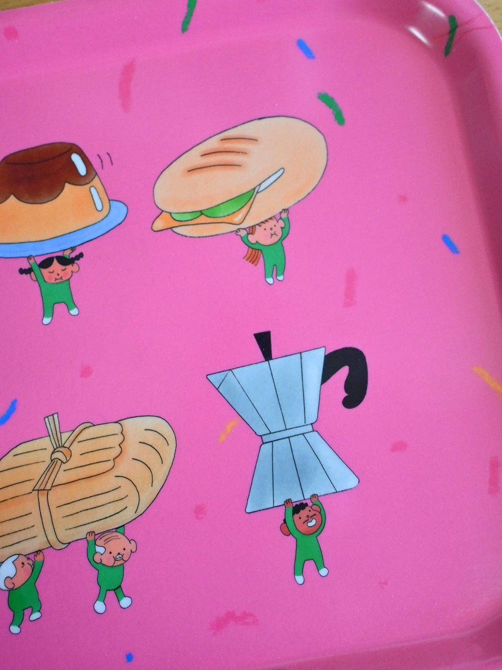 "Food on Parade" Catch-all tray