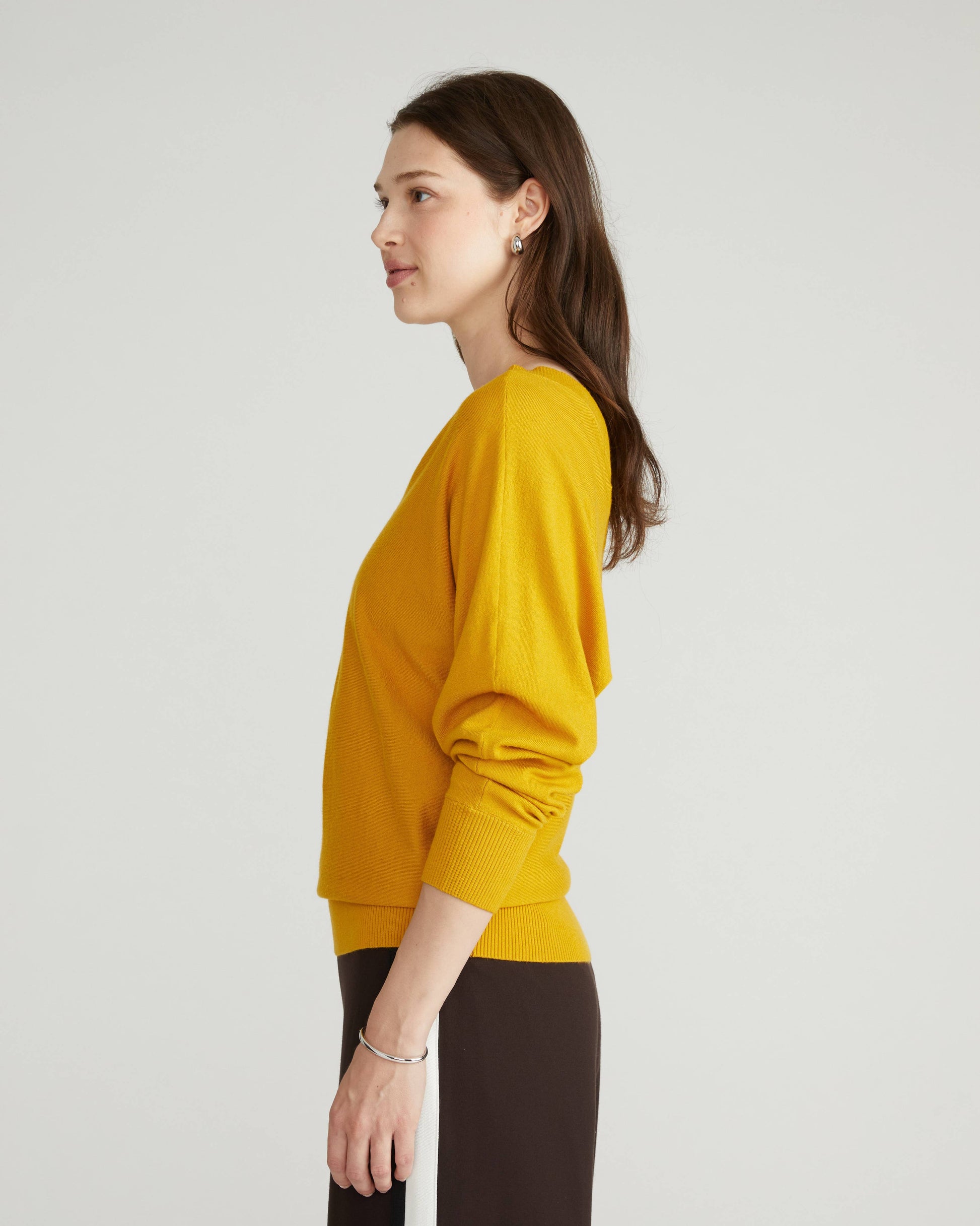 Savvy Fine Knit Sweater Blouse