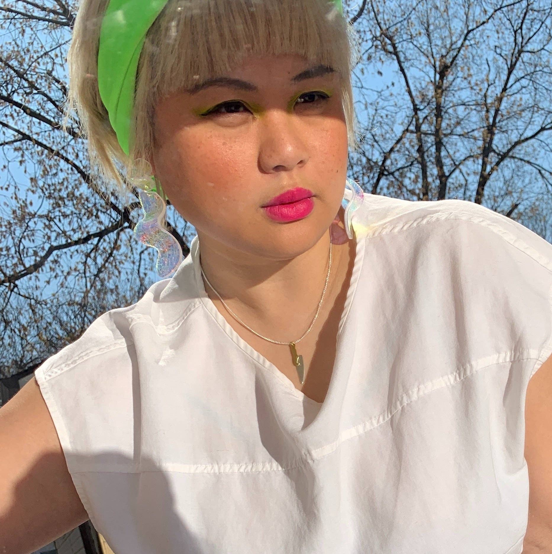 Lisa in Lime Headband