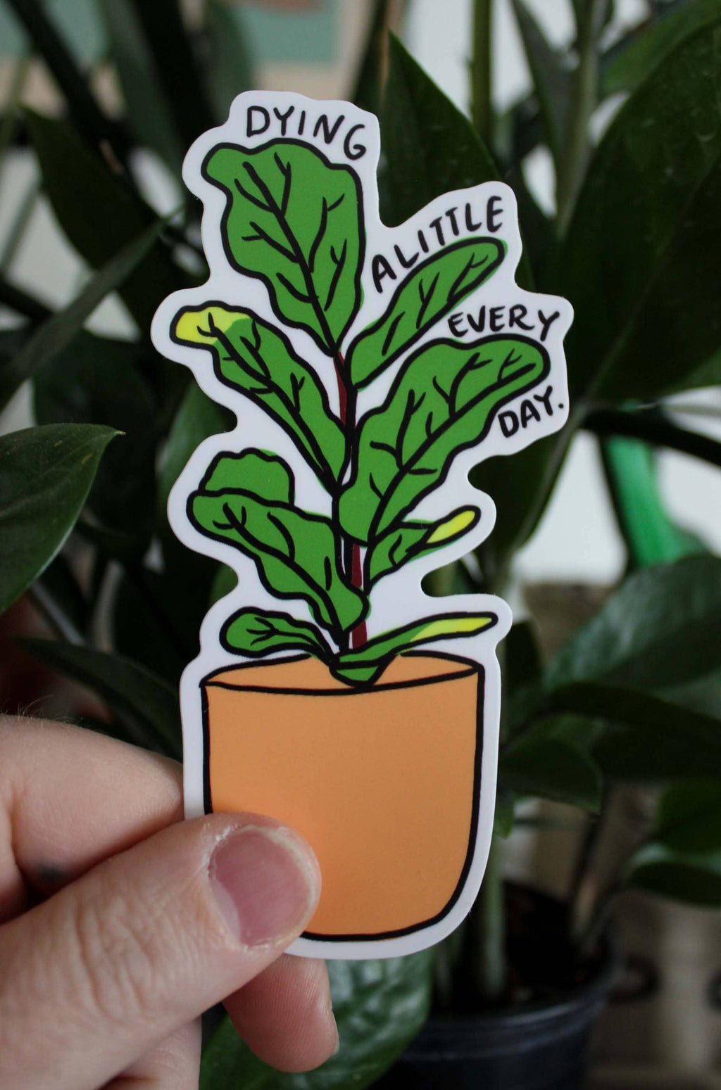 Dying a Little Everyday Sticker