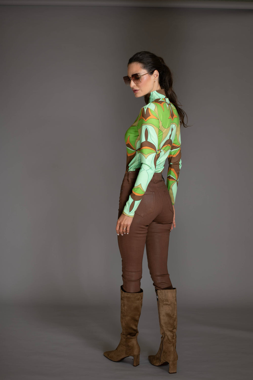 Long Sleeve Turtleneck Bodysuit