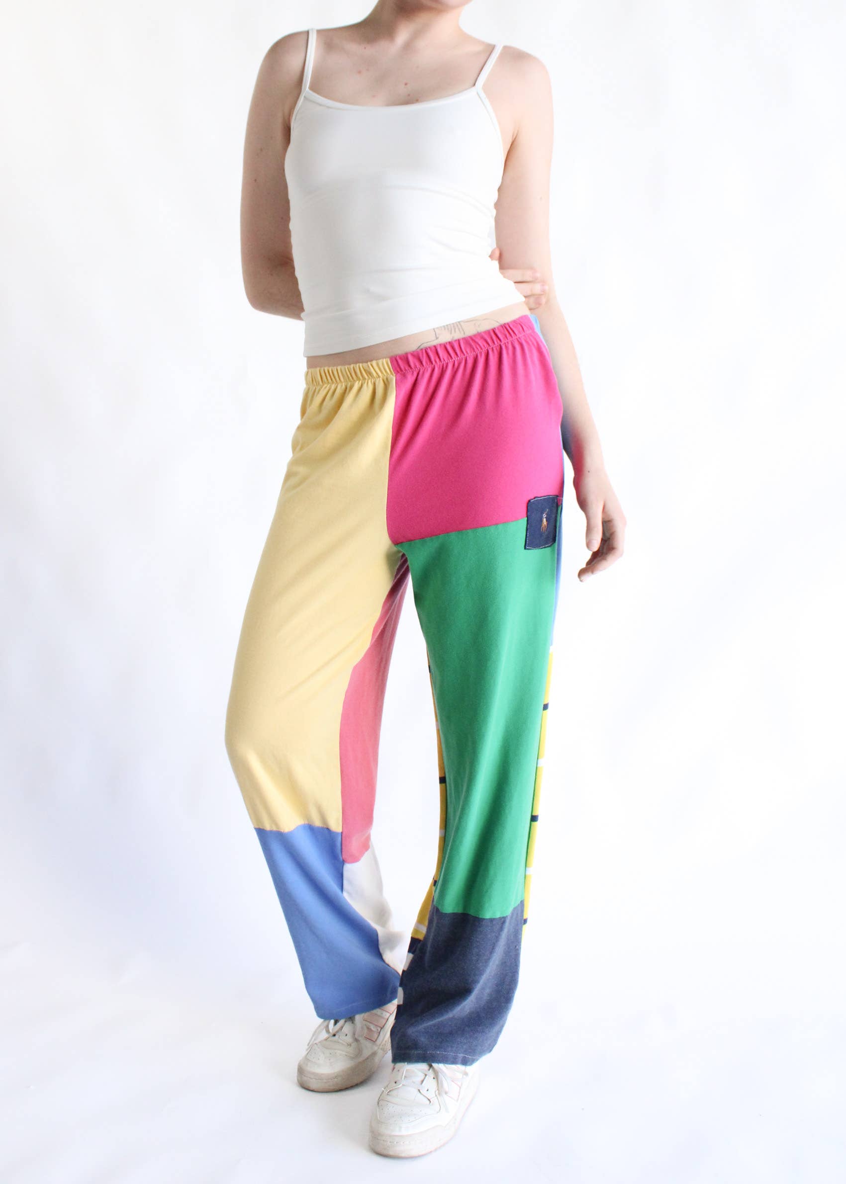 Vintage Tee Elastic Waist Pants