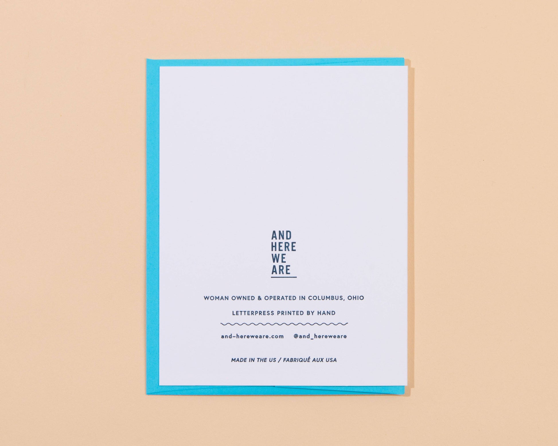 Robot Birthday Letterpress Greeting Card