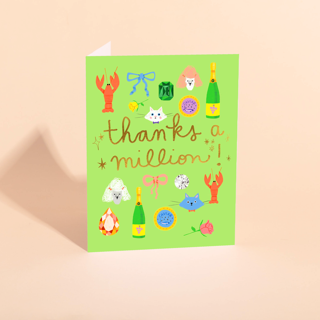 Fancy Pants Greeting Card