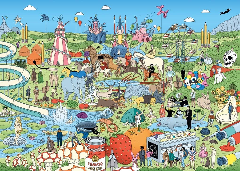 The Story of Iconic Artists: 500 Piece Puzzle