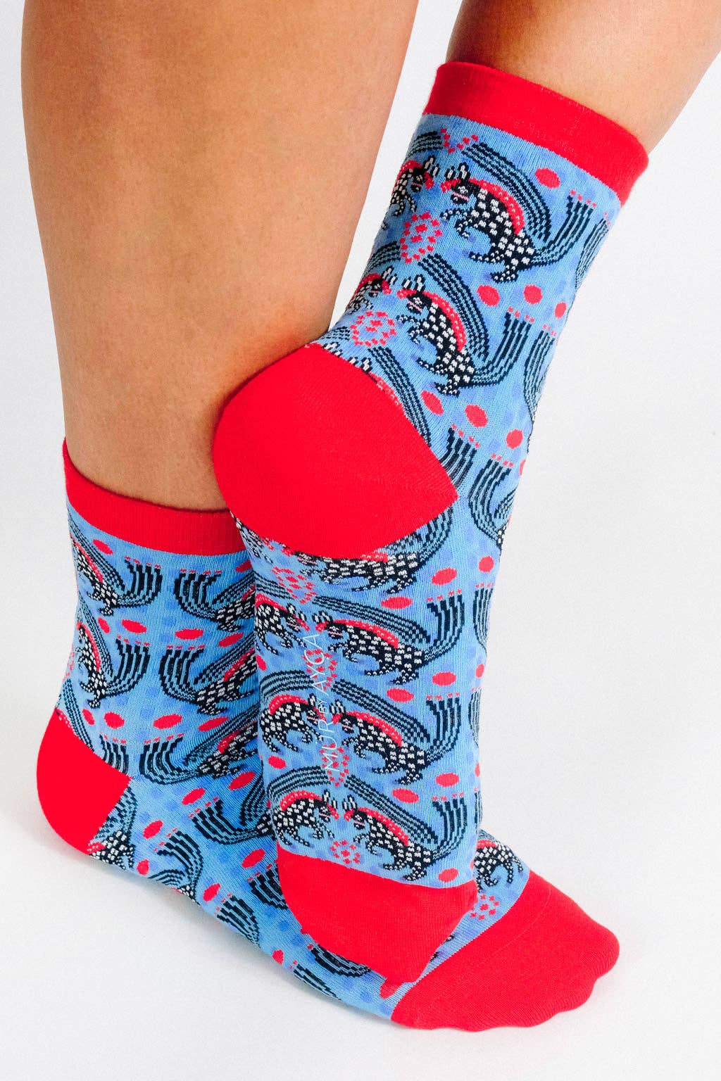 Horses Ankle Knit Sock