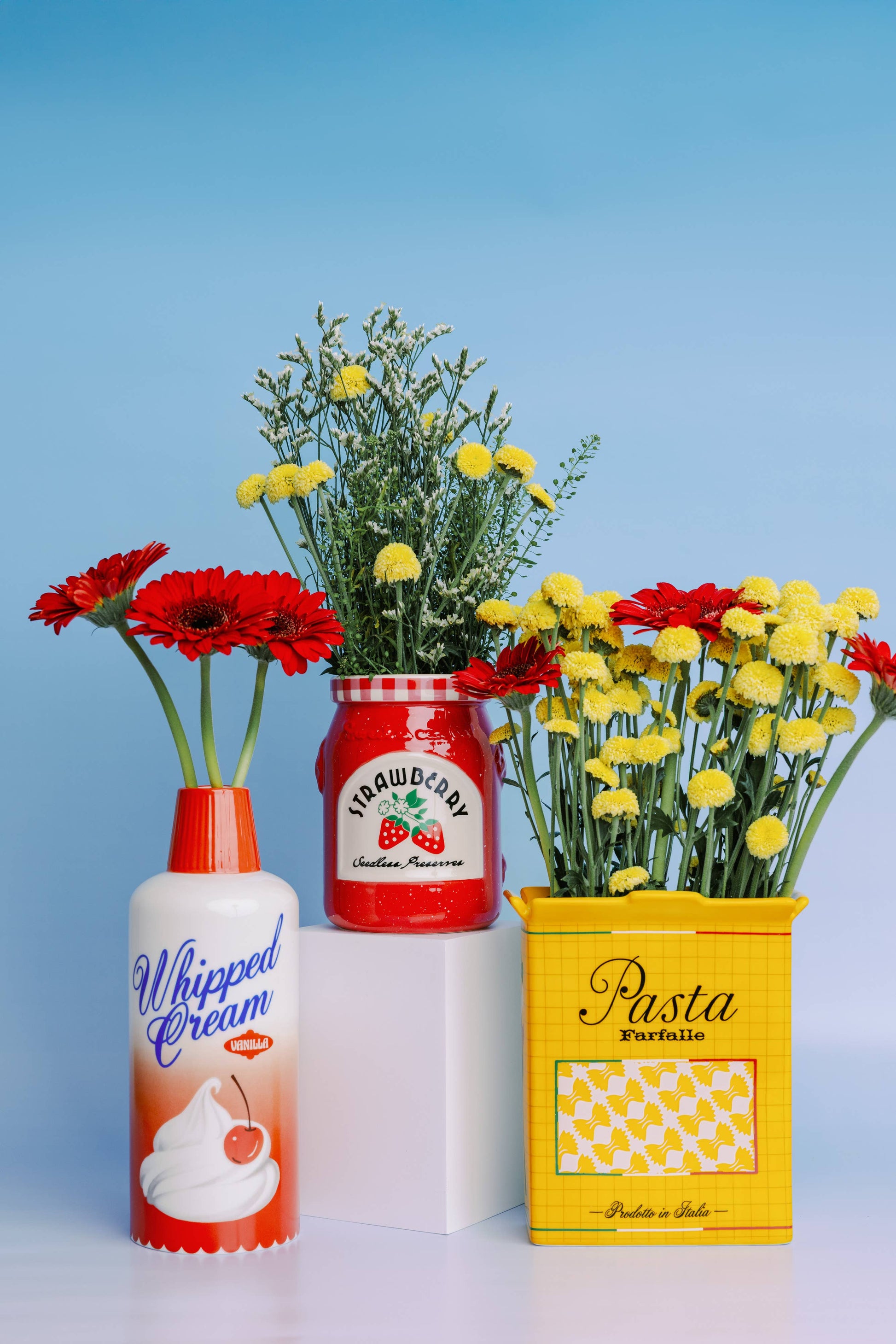 Strawberry Jam Vase